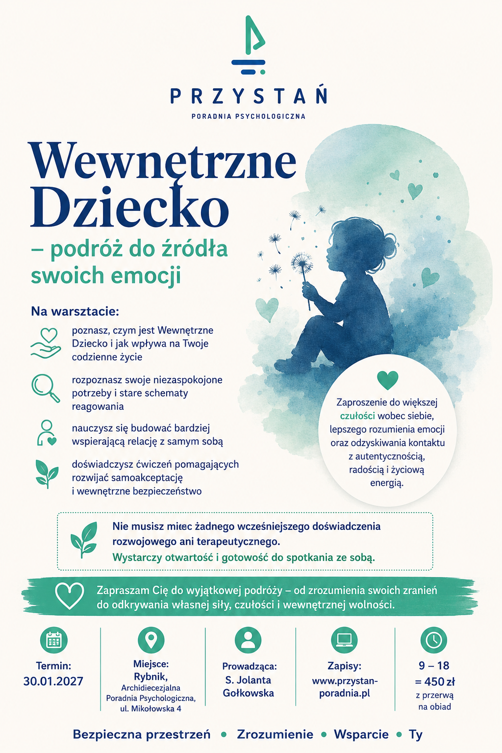 Wewnętrzne Dziecko – podróż do źródła swoich emocji