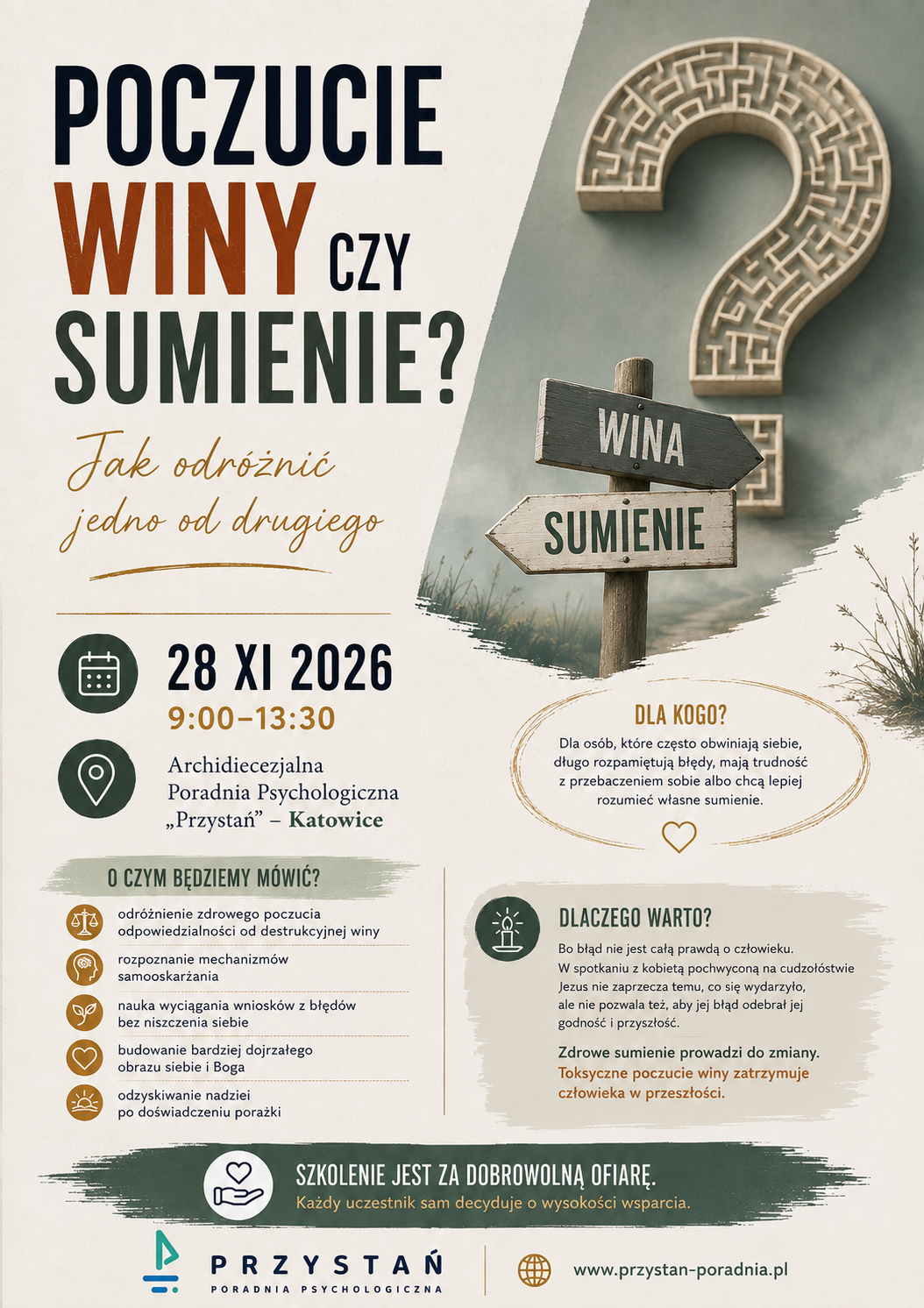 Poczucie winy czy sumienie?